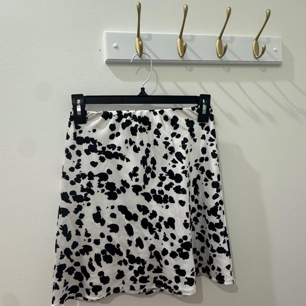 Animal Print mini skirt
